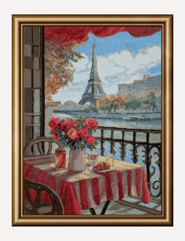 Aine site photo - 31 Borduurpakket Sunny Paris - Aine