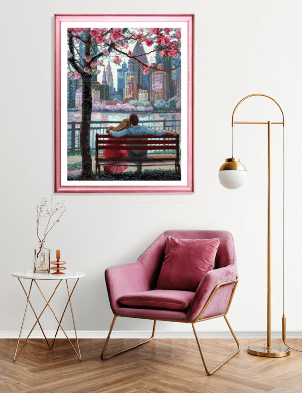 Aine site photo - 40 Borduurpakket Blooming New York - Aine