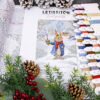 leti-l9918_3 Borduurpakket Christmas Caroling - Leti Stitch