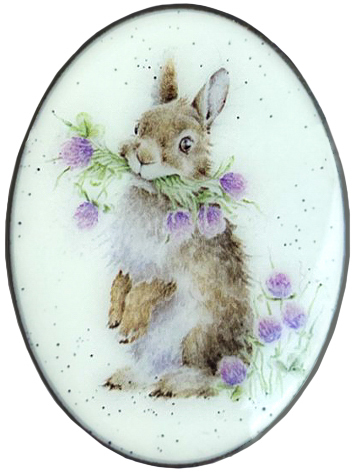 bt-xa37 Needle Minder Hannah Dale - Head Clover Heels - Bothy Threads