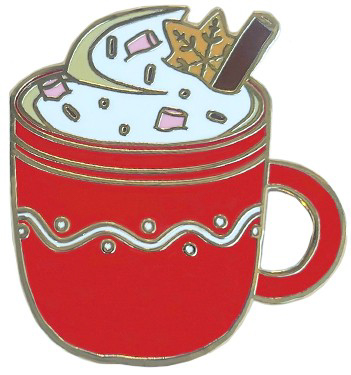 bt-xa42 Needle Minder Bothy Designs - Festive Hot Chocolate - Bothy Threads