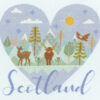 bt-xhy10 Borduurpakket Hilary Yafai - Heart Of Scotland - Bothy Threads