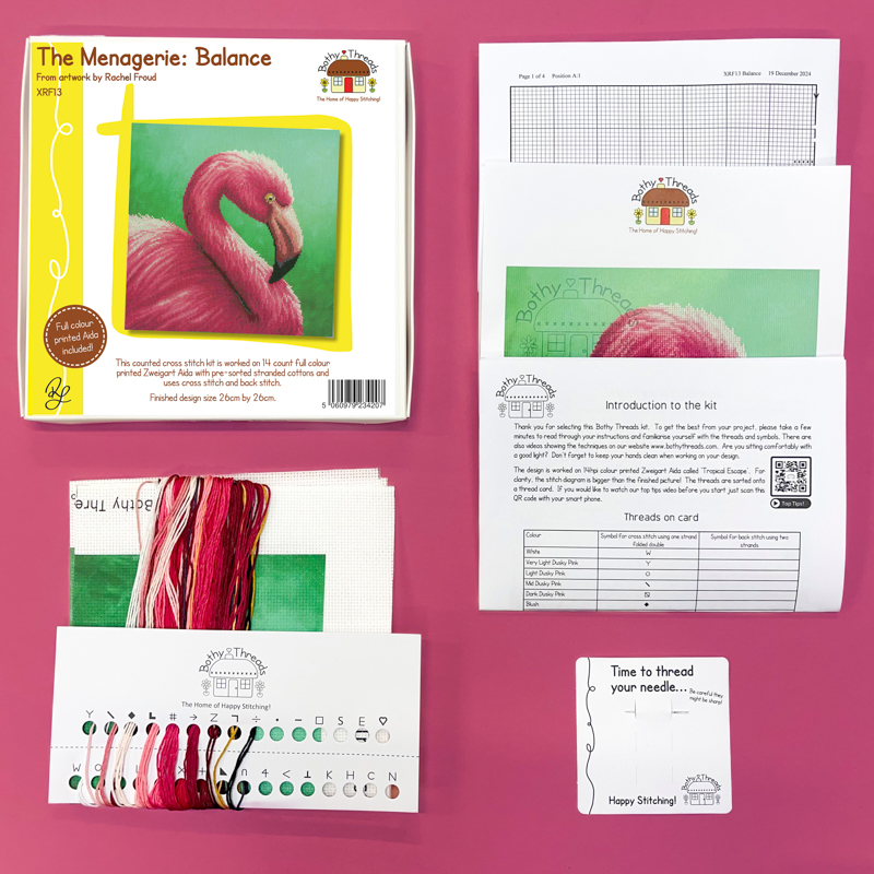 bt-xrf13_1 Borduurpakket Rachel Froud - Balance - Bothy Threads