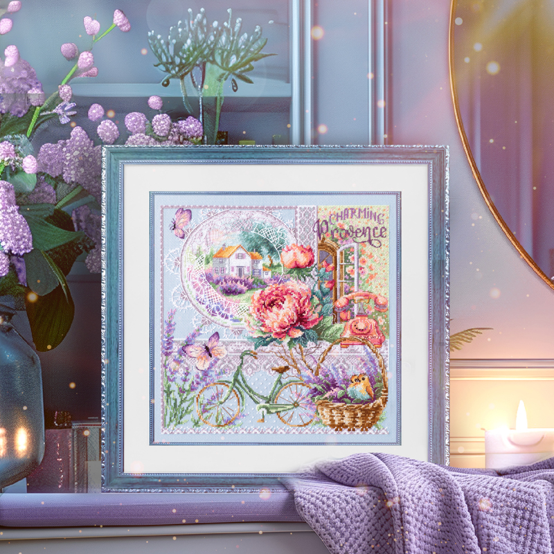 ci-540-703_1 Borduurpakket Charming Provence - Magic Needle