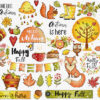 leti-l8221 Borduurpakket Autumn Sampler - Leti Stitch