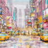 leti-l8222 Borduurpakket New York Times Square - Leti Stitch