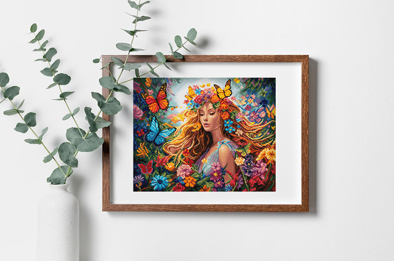 leti-l8223_1 Borduurpakket Seasons - Summer - Leti Stitch