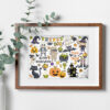 leti-l8225_1 Borduurpakket Halloween Sampler - Leti Stitch
