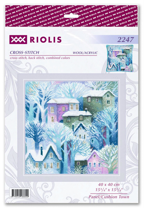 ri-2247_1 Borduurpakket Town - RIOLIS