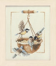 0007976 Telpakket kit Voederbakje met vogels