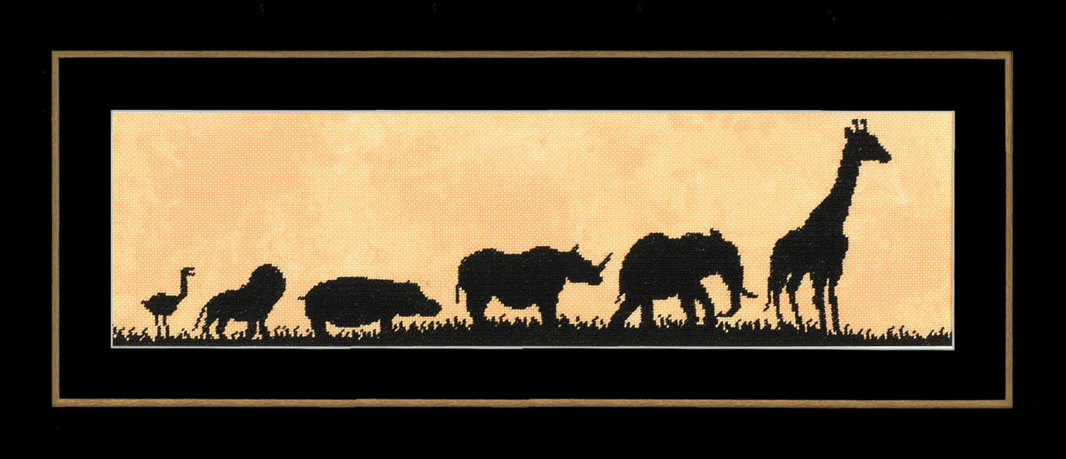 0008168 Telpakket kit Optocht van wilde dieren