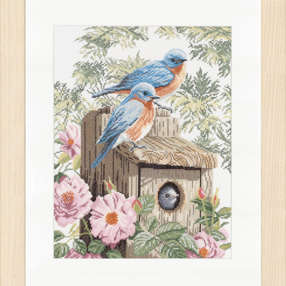 0008197 Telpakket kit Blauwe vogels