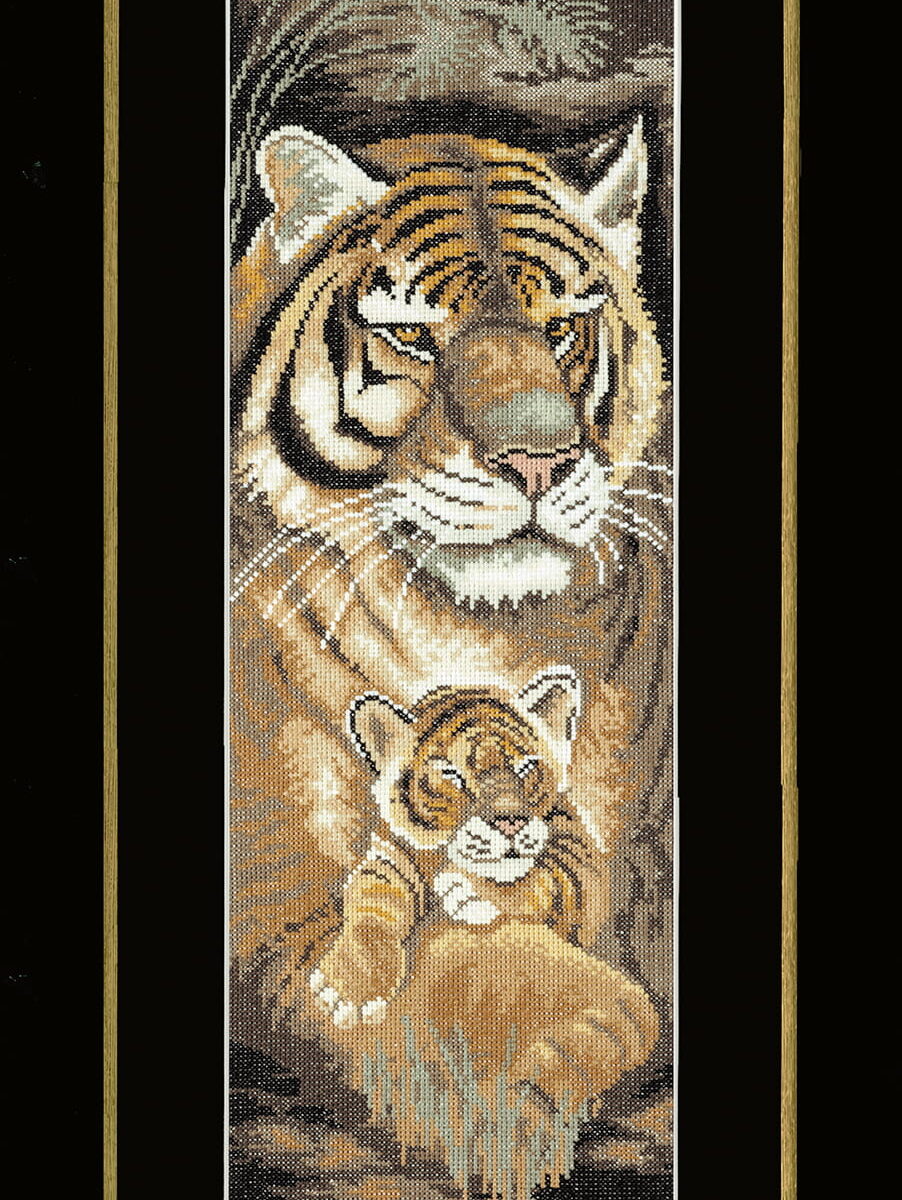 0008227 Telpakket kit Tijger met jong