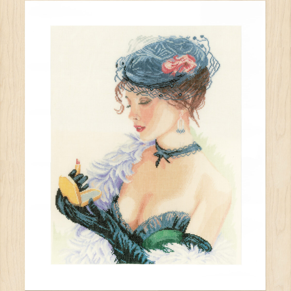 0154332 Telpakket kit Dame met lippenstift