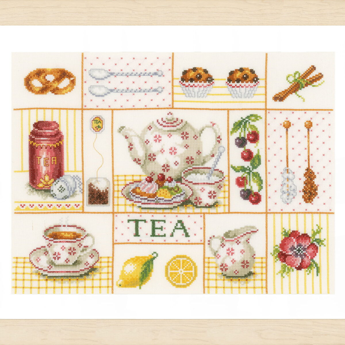 0163387 Telpakket kit Tea party