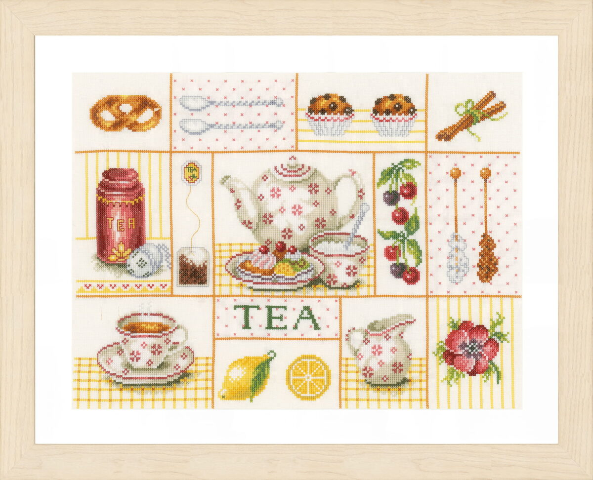 0163387 Telpakket kit Tea party