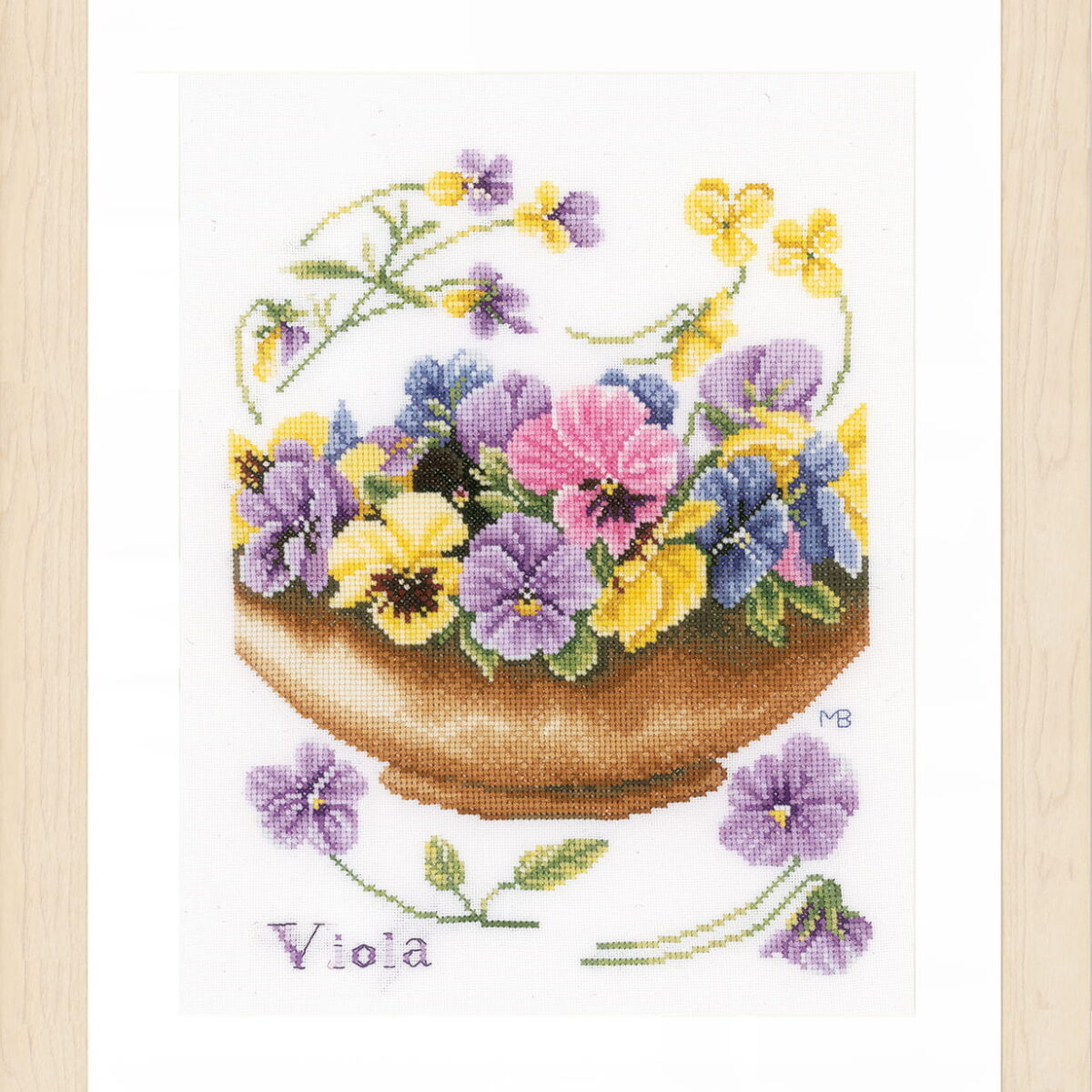 0168600 Telpakket kit Viooltjes