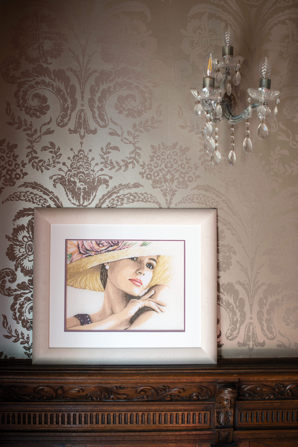 0168602_deco Telpakket kit Dame met hoed