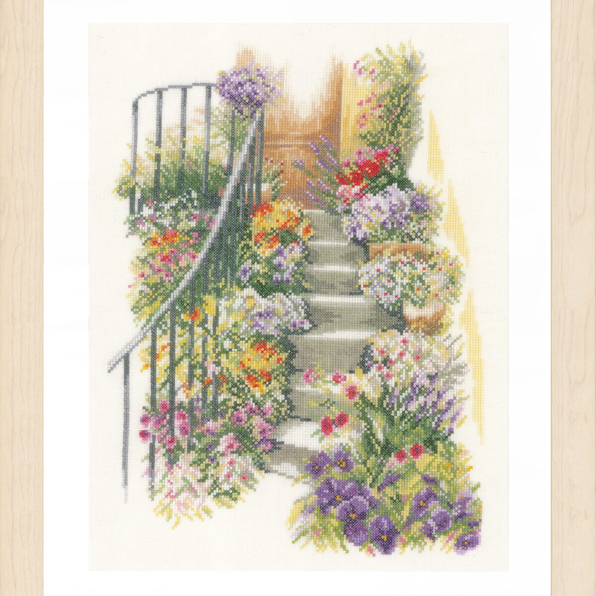 0169680 Telpakket kit Trap met bloemen