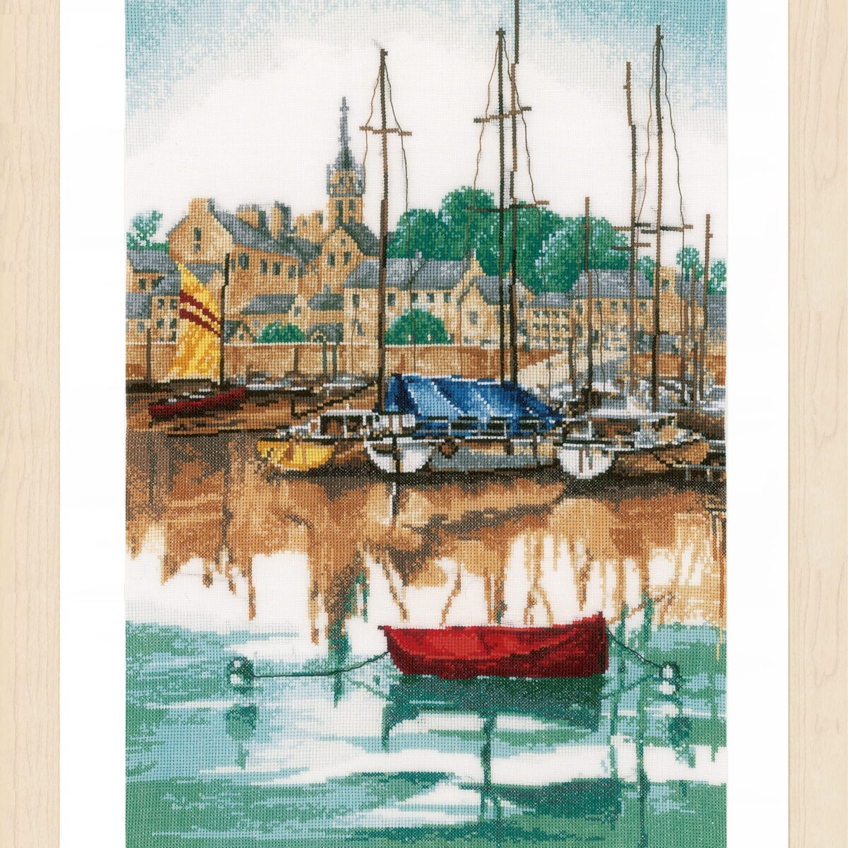 0171005 Telpakket kit Jachthaven bij zonsopgang