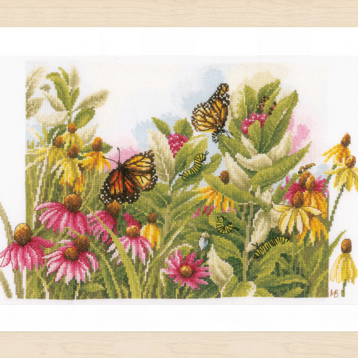 0179972 Telpakket kit Zonnehoedjes en vlinders