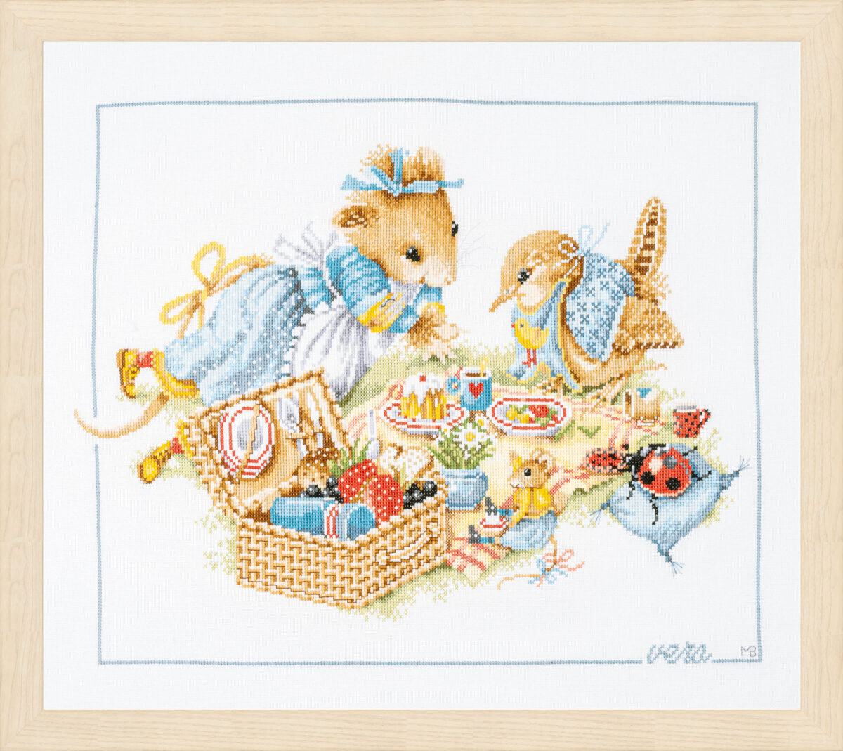 0205754 Telpakket kit Picknick met Vera