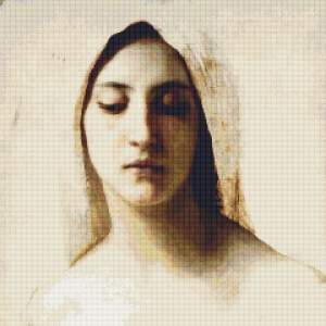 200912171317470109 Studie: Vrouwenportret: William Bouguereau