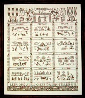 201110200851380171 "Leer ons alzo onze dagen tellen", uit Psalm 90: in DMC bruintint