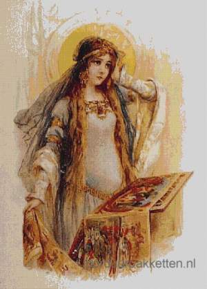 201212171342000376 The lady of Shalott, Favourite cross stitch designs