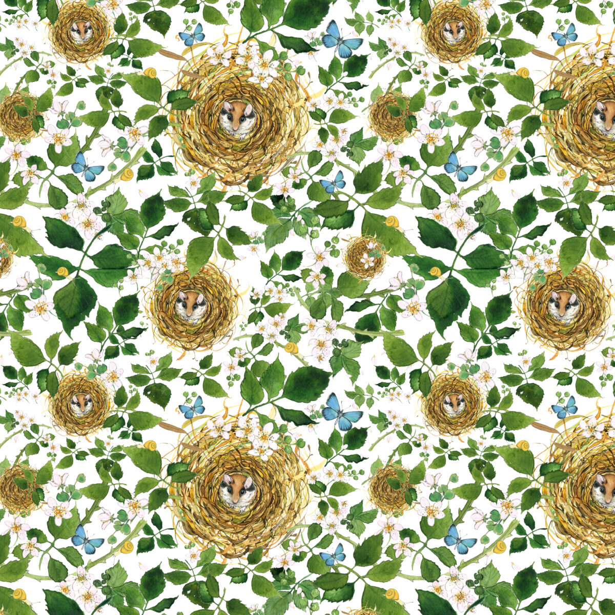 3523-802 Acufactum stoffen: In de heg