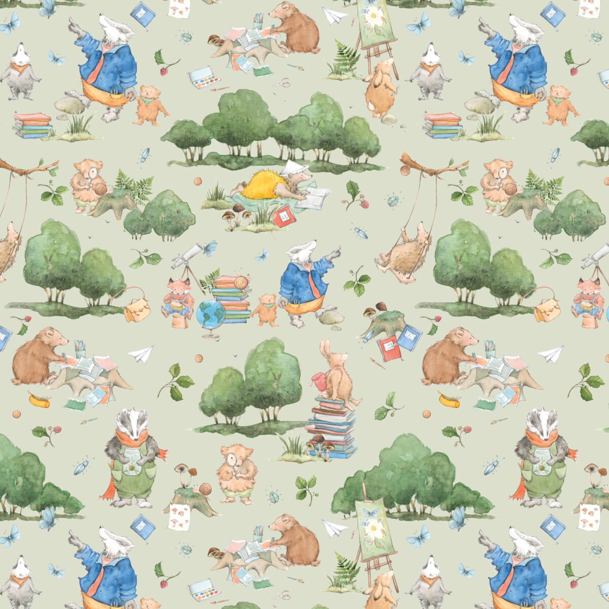 3523-872 Acufactum stoffen: Het groene klaslokaal