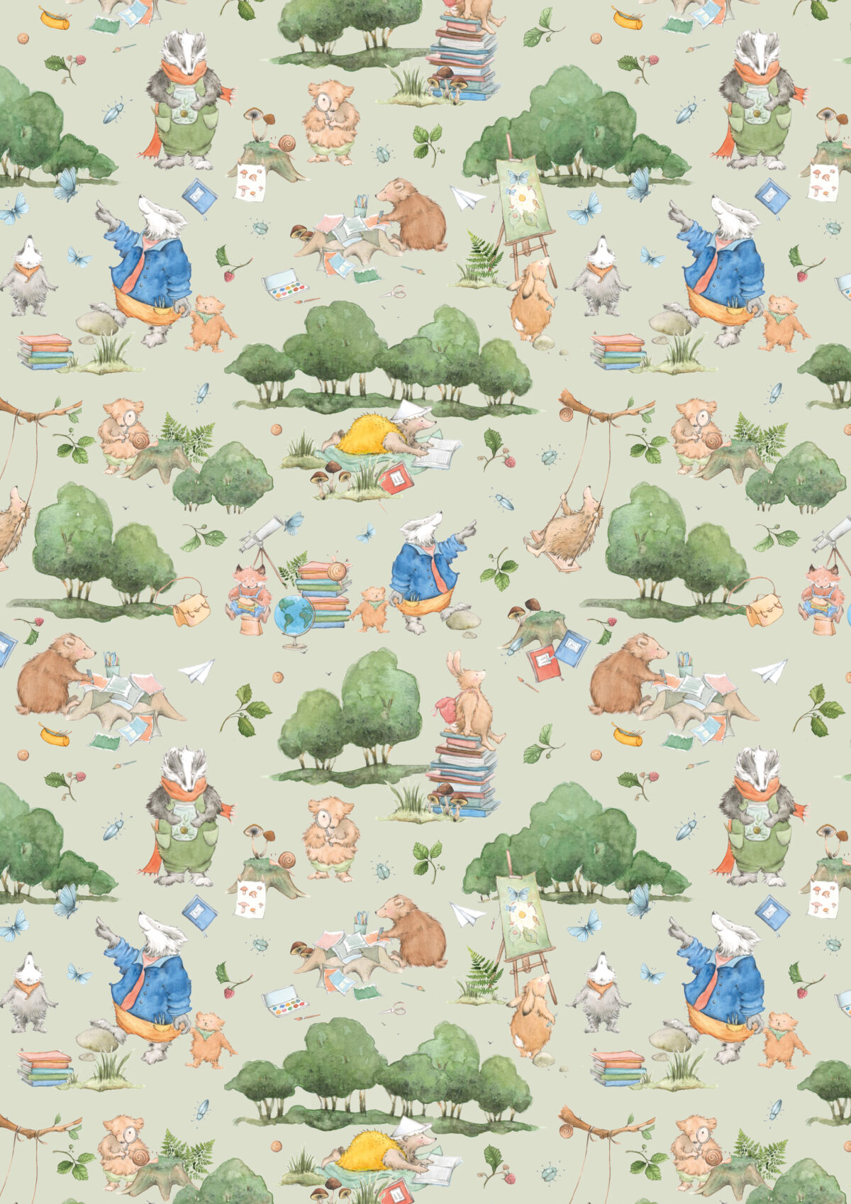 3523-872 Acufactum stoffen: Het groene klaslokaal