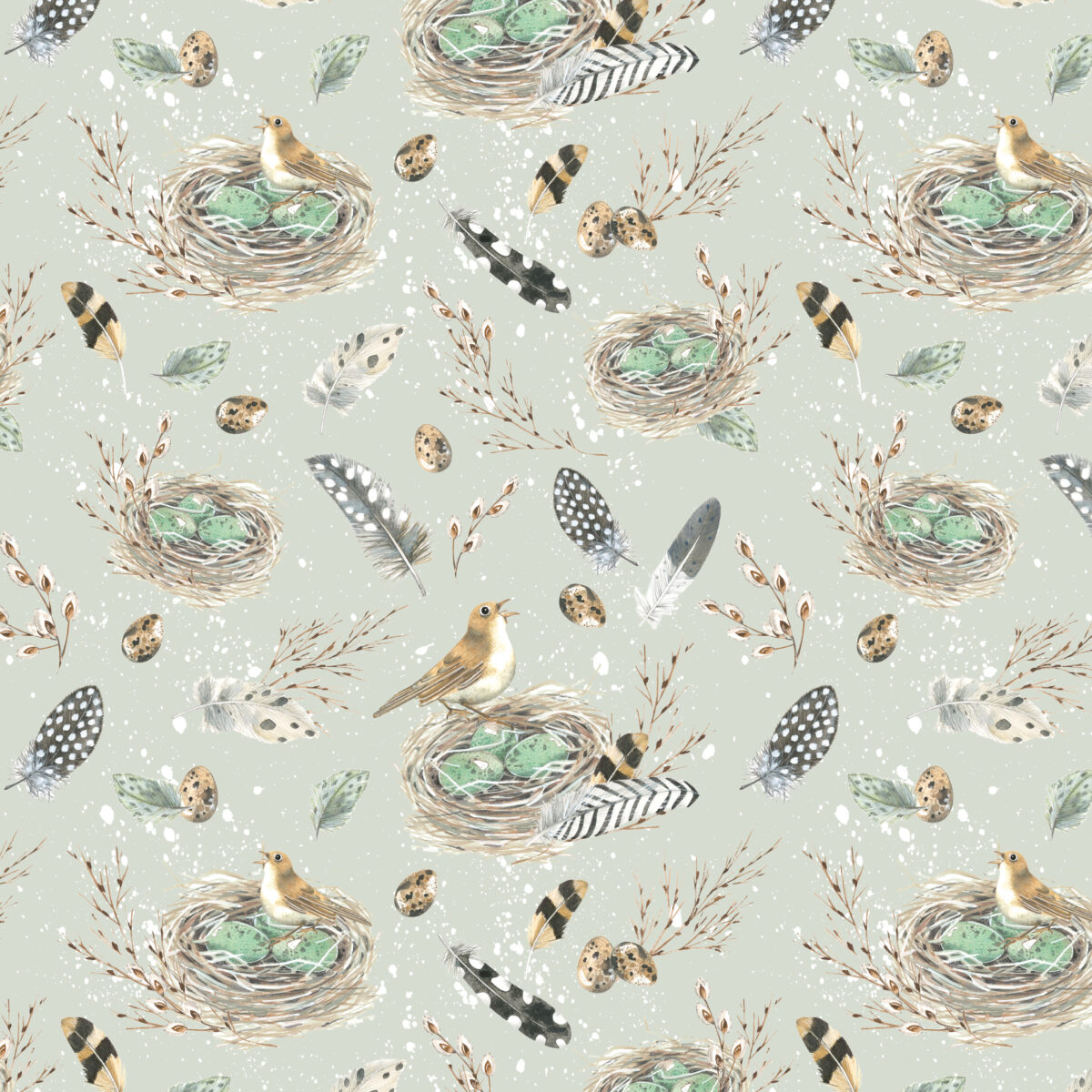 3523-874 Acufactum stoffen: Vogelnestjes