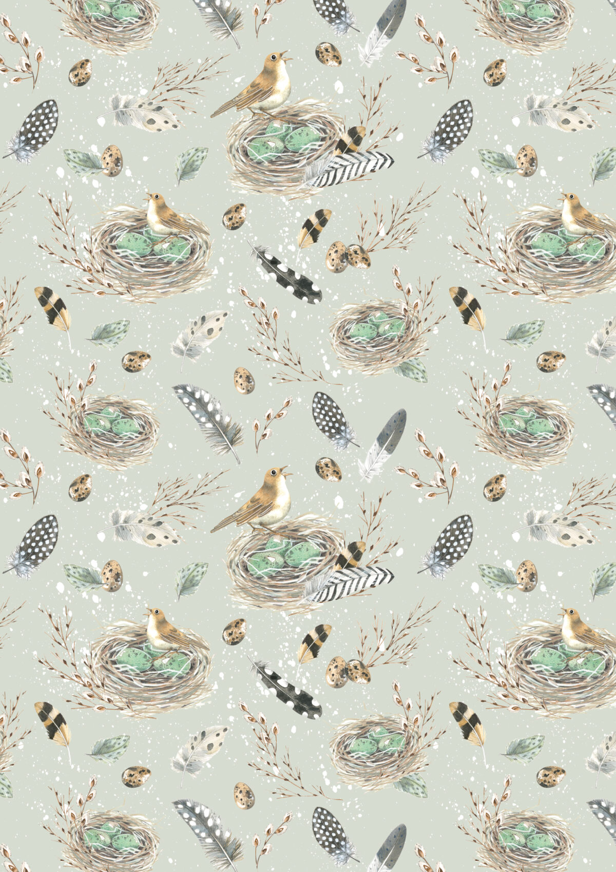 3523-874 Acufactum stoffen: Vogelnestjes