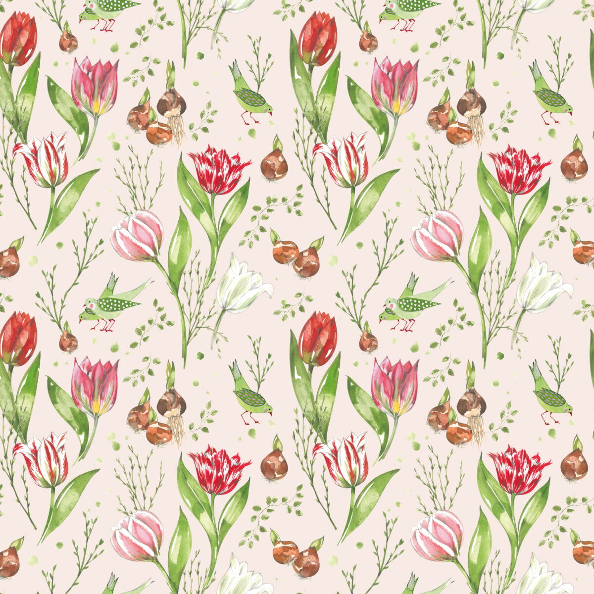 3523-881 Acufactum stoffen: Tulpentijd