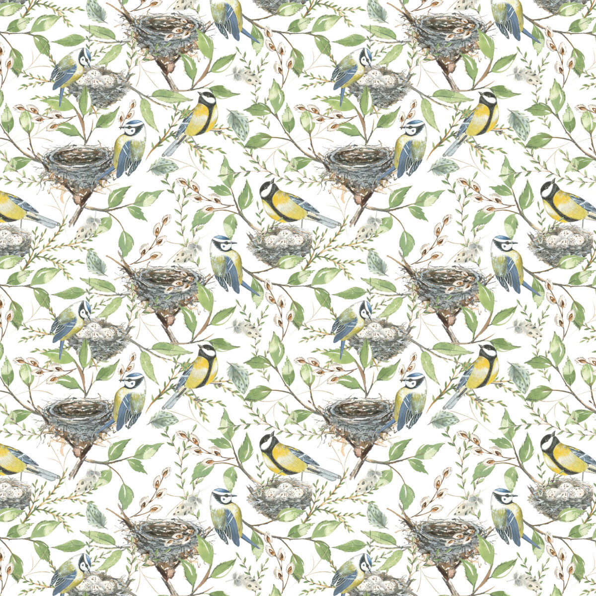 3523-923 Meisenzeit Acufactum stoffen: Mezentijd