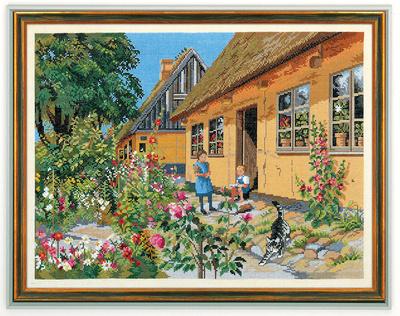 12-758.jpg Eva Rosenstand - Kinderen voor het huis